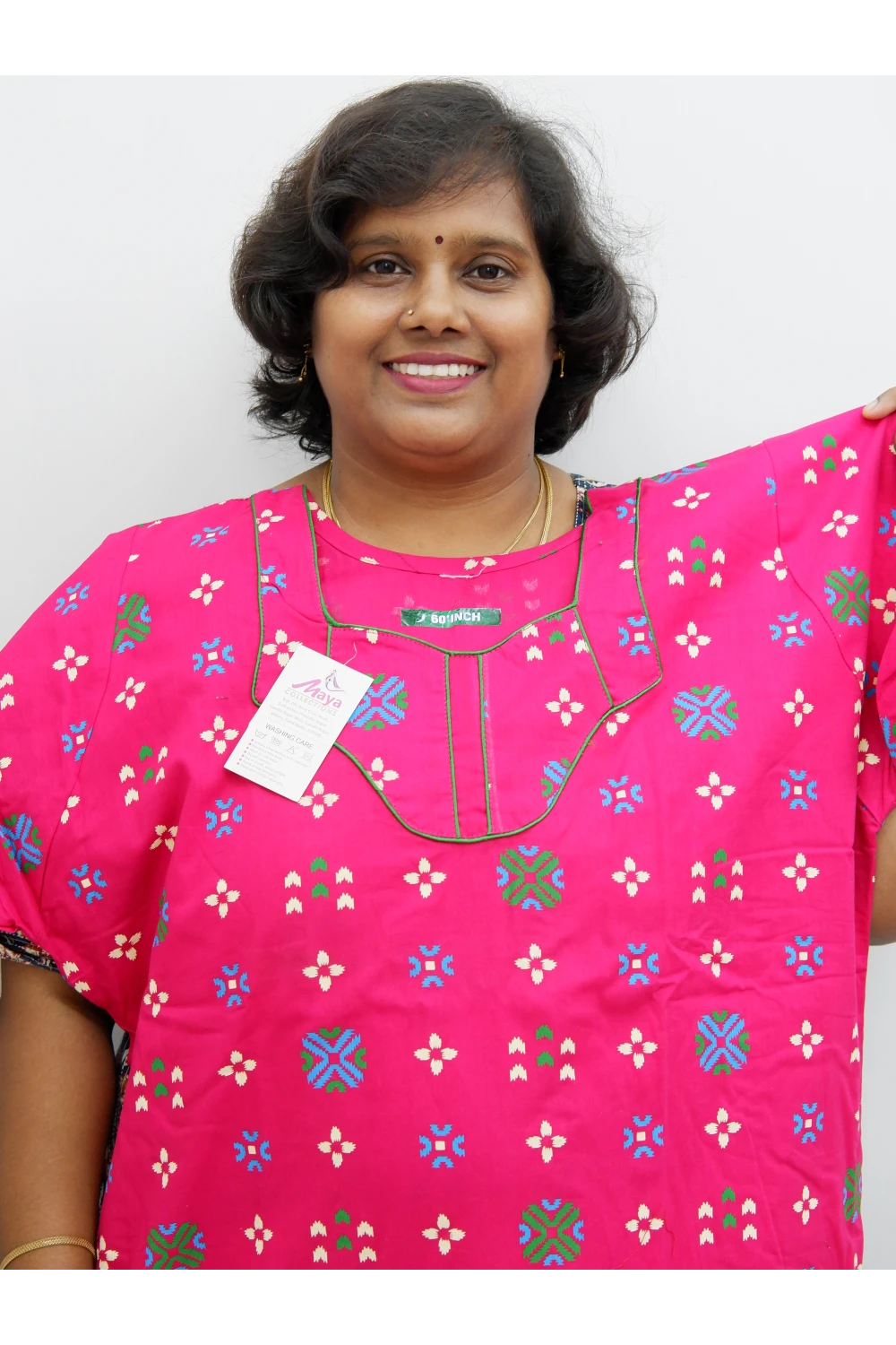 Extra Height Cotton Nighty for Women-Long Length Nighty