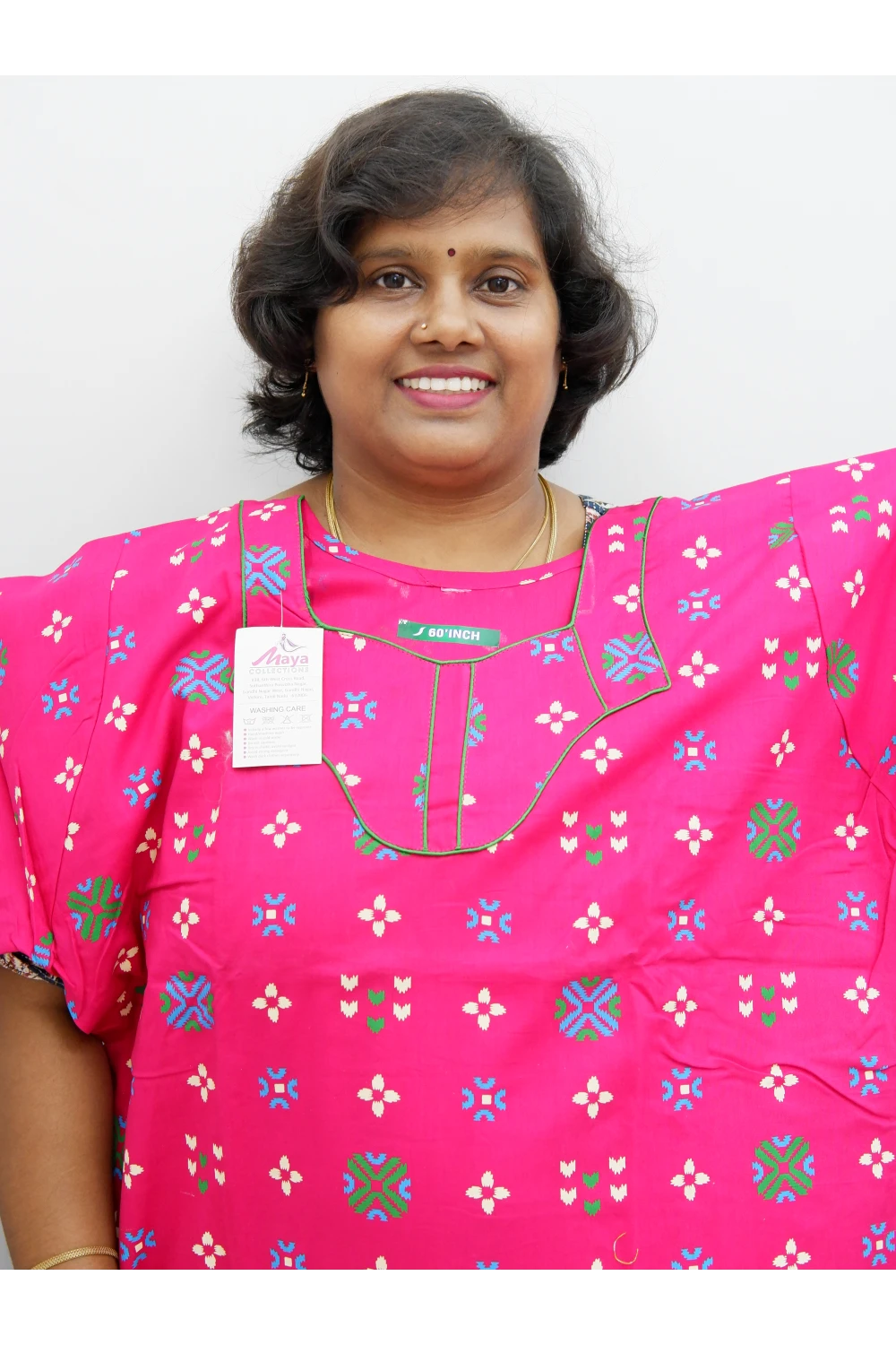 Extra Height Cotton Nighty for Women-Long Length Nighty