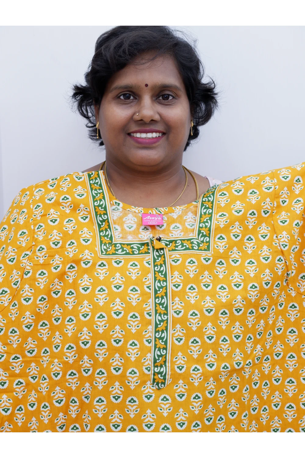 Elegant Zip Nighty – Jyothi Cotton Breeze