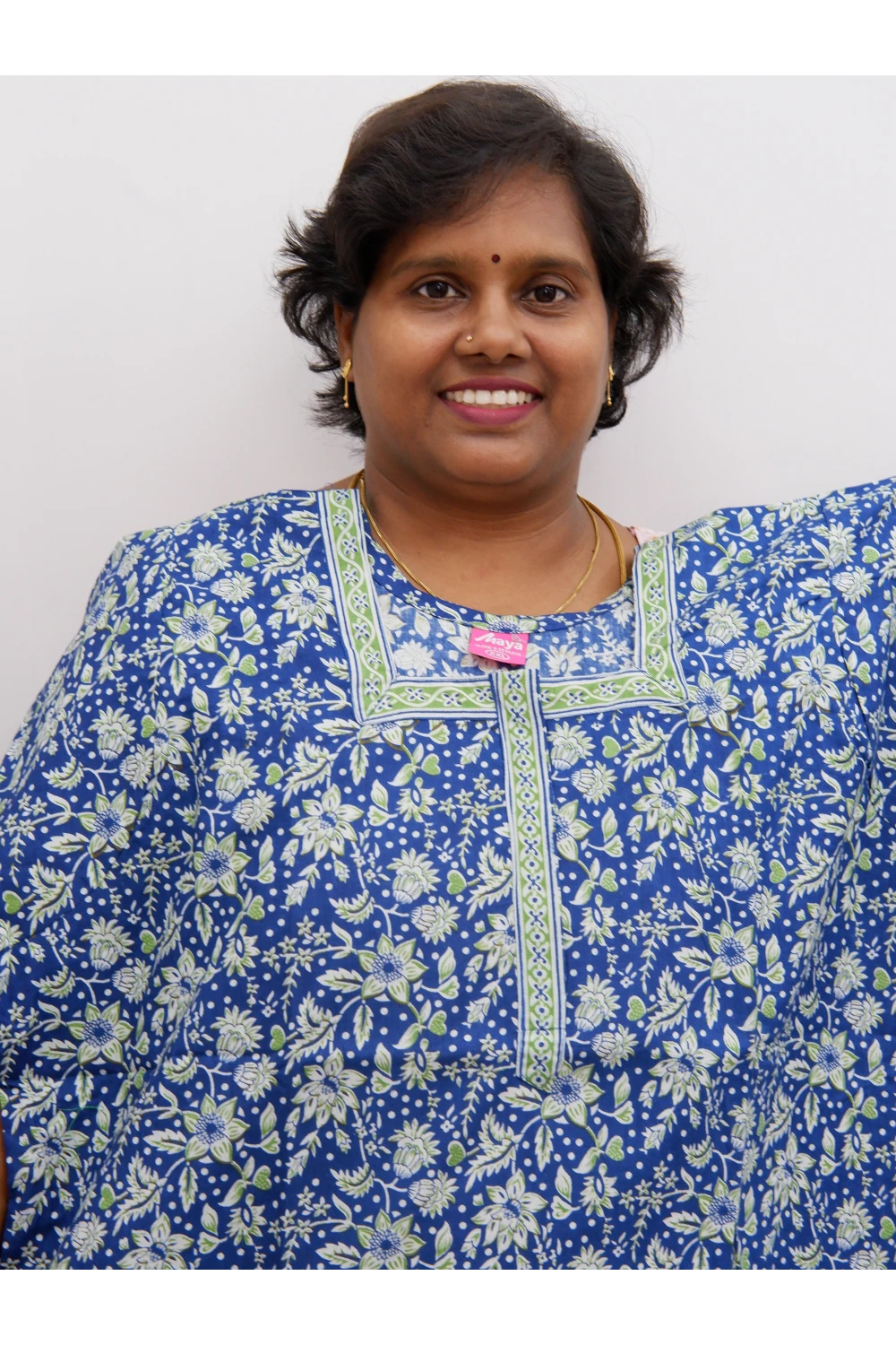 Elegant Zip Nighty – Jyothi Cotton Breeze