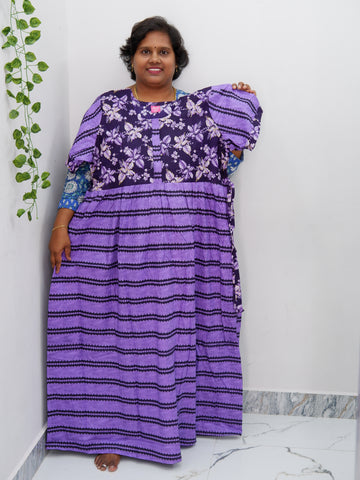 Frock Style Cotton Nighty – Soft & Flowing Fit