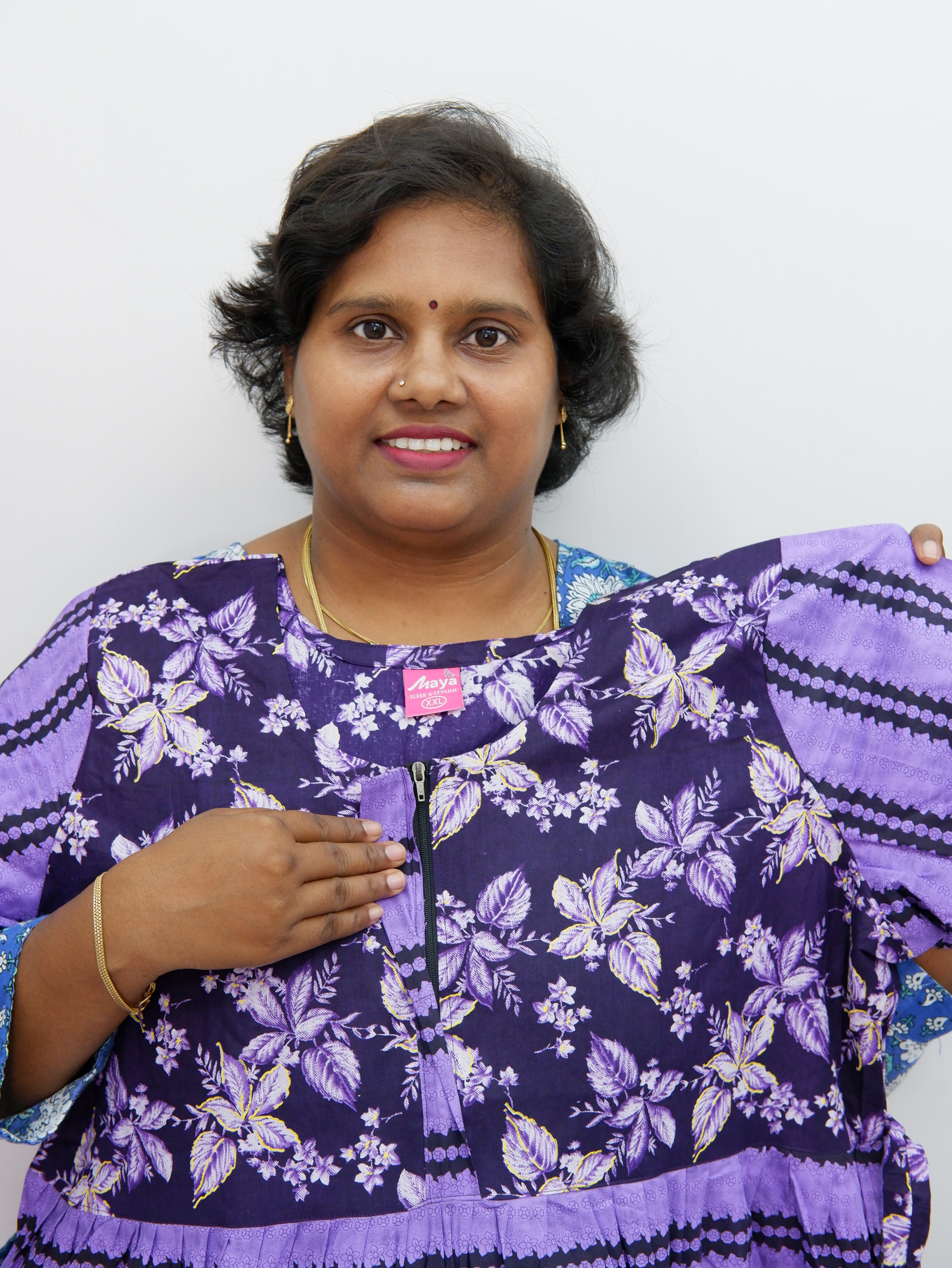 Frock Style Cotton Nighty – Soft & Flowing Fit