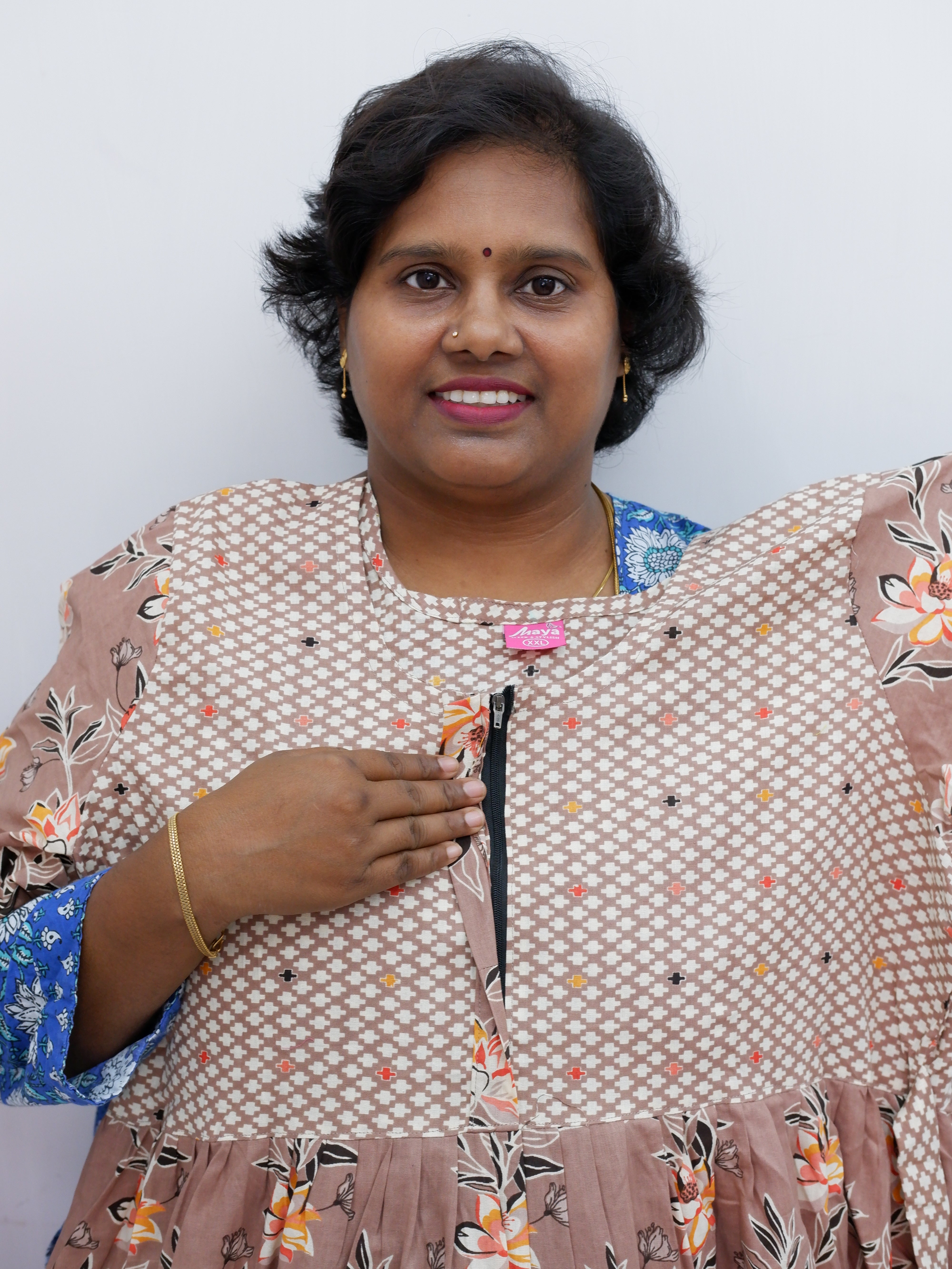 Frock Style Cotton Nighty – Soft & Flowing Fit