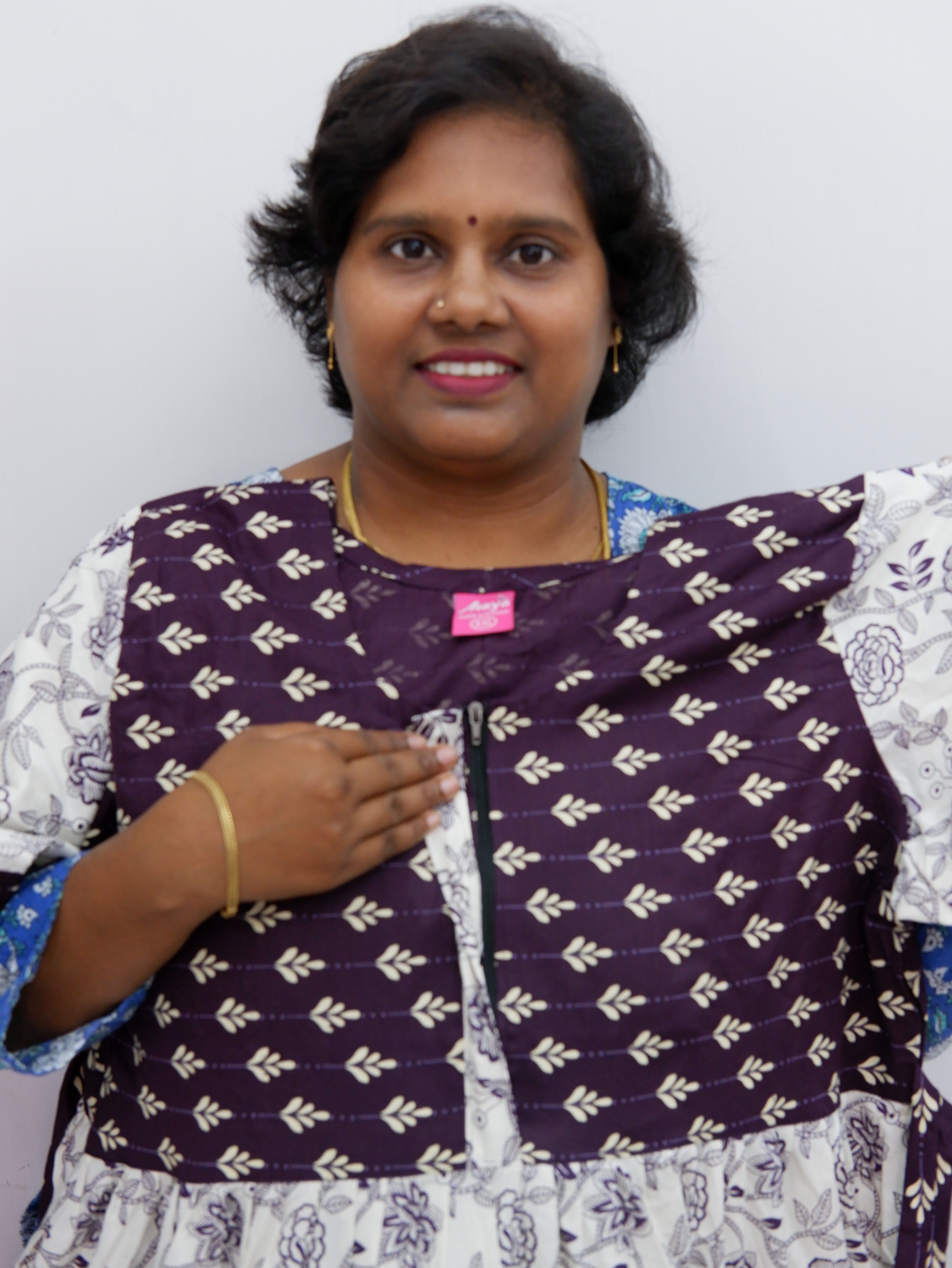 Frock Style Cotton Nighty – Soft & Flowing Fit