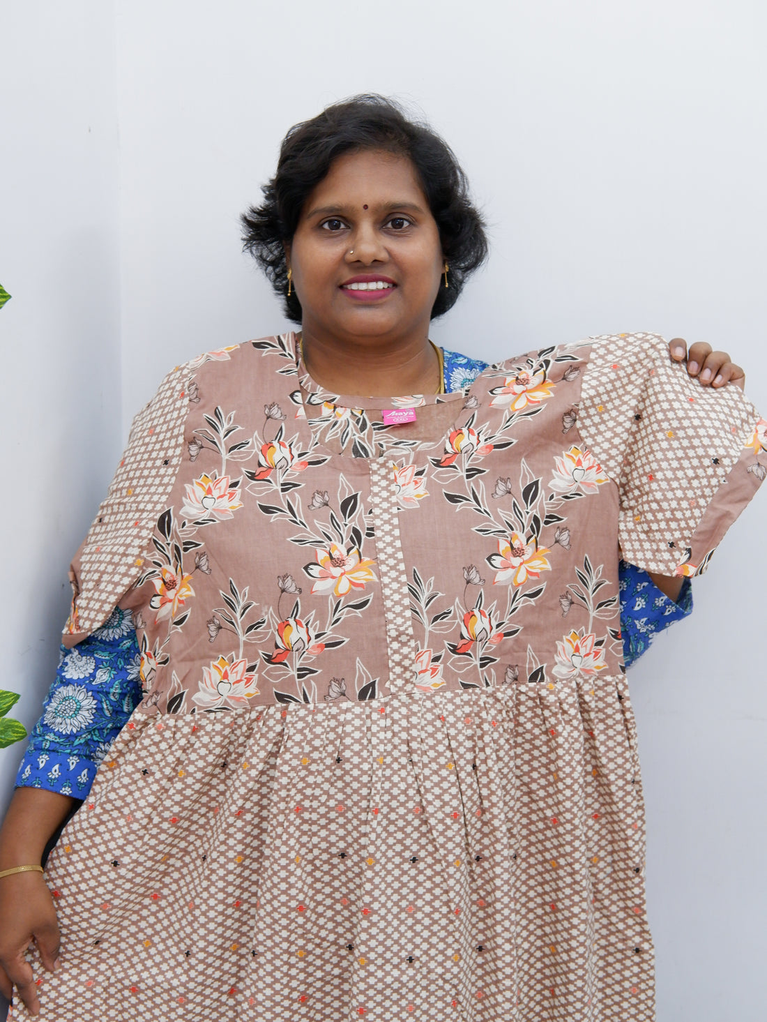 Frock Style Cotton Nighty – Soft & Flowing Fit