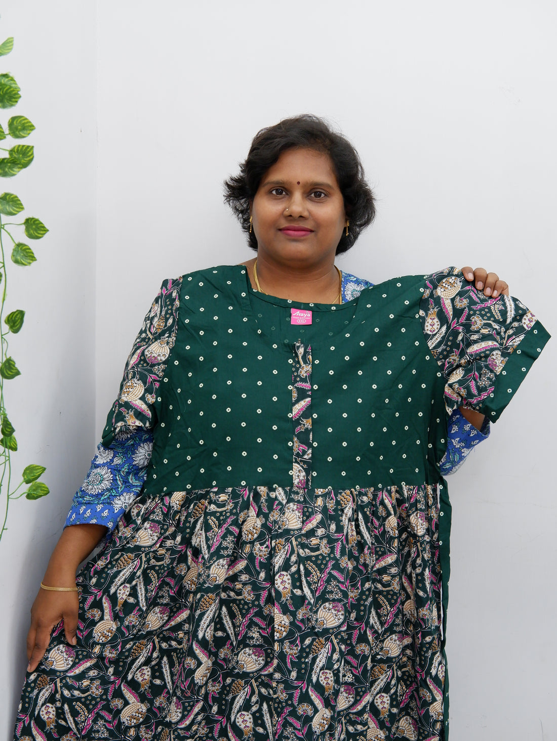 Frock Style Cotton Nighty – Soft & Flowing Fit