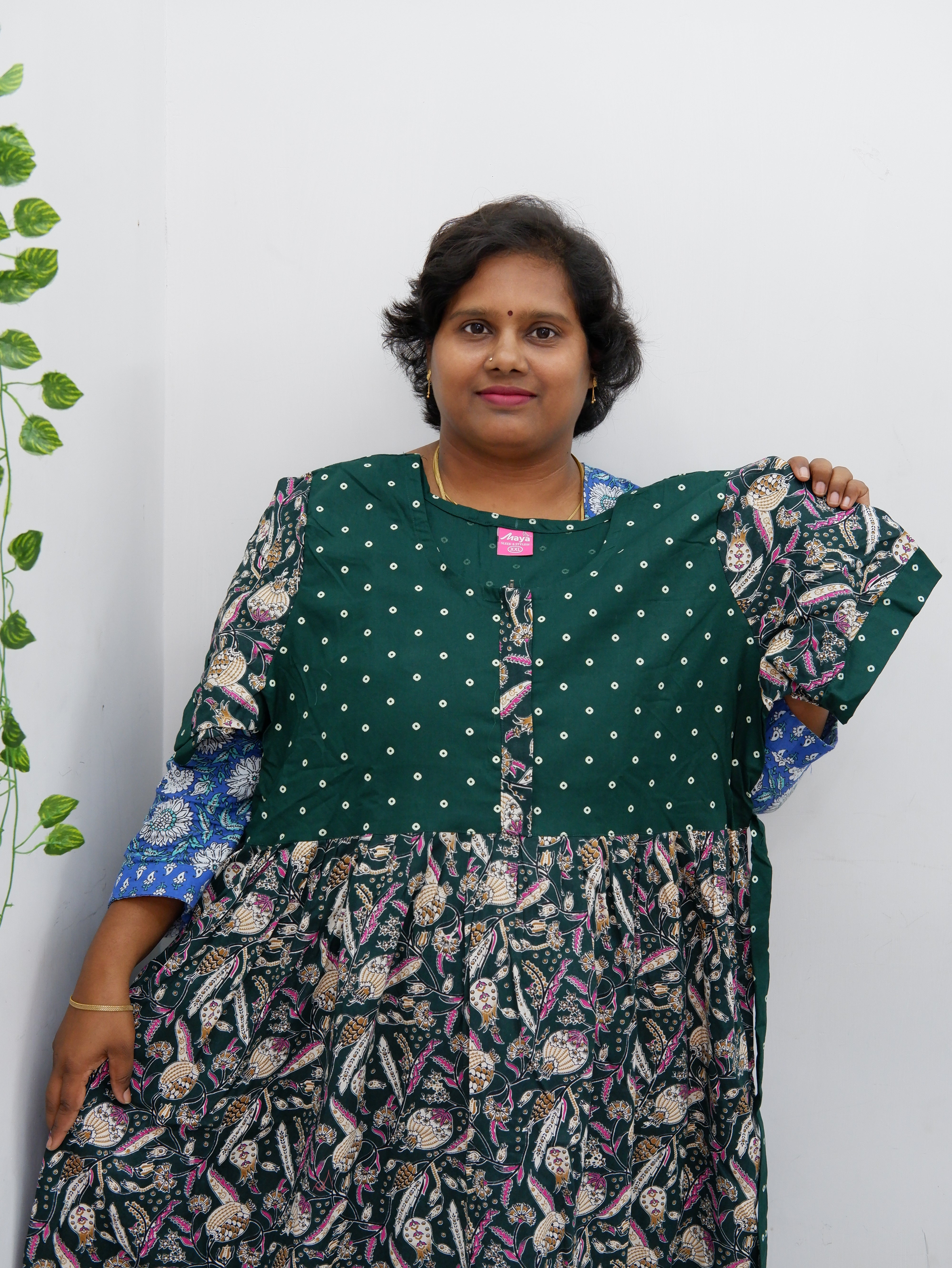 Frock Style Cotton Nighty – Soft & Flowing Fit