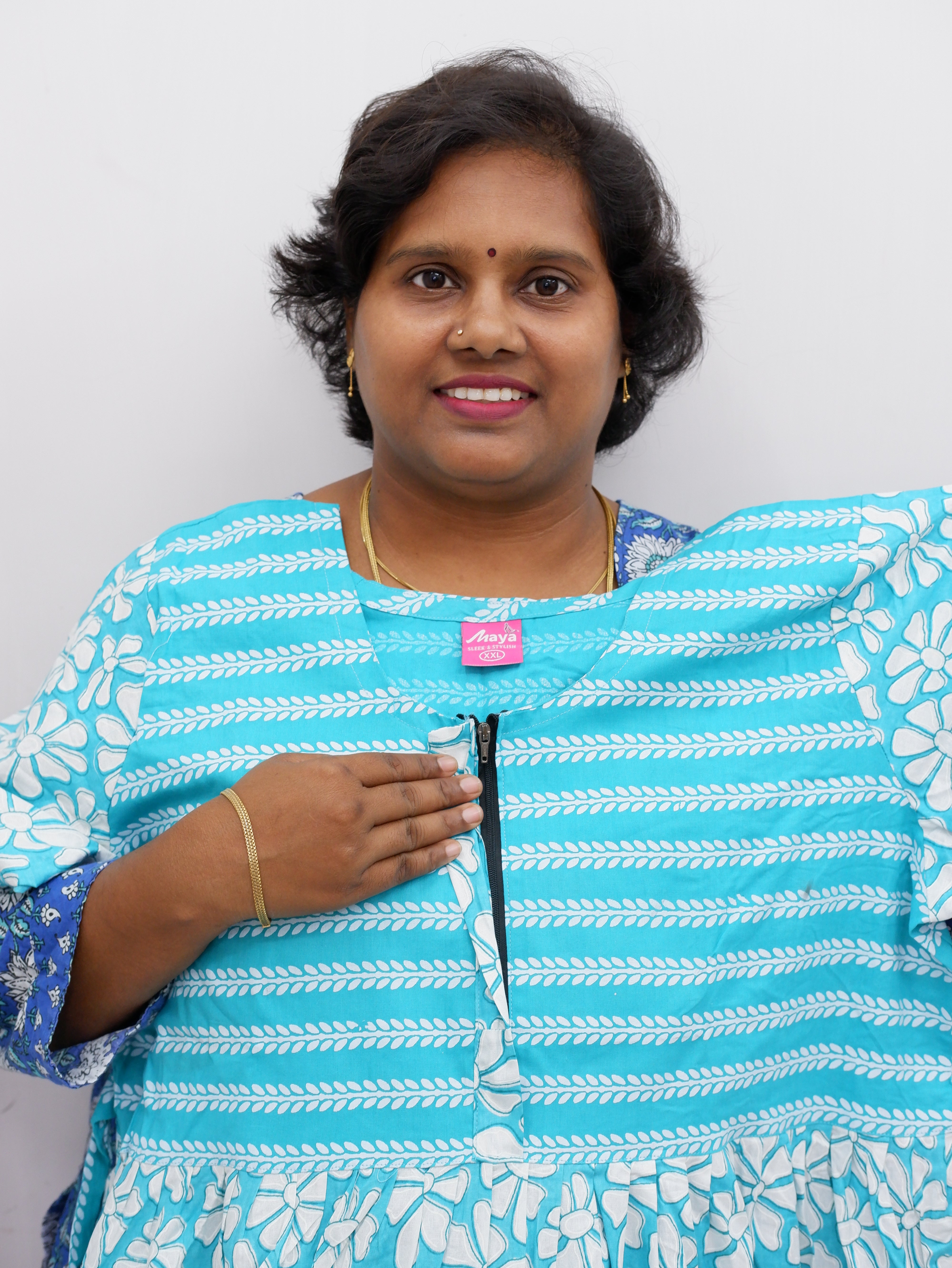 Frock Style Cotton Nighty – Soft & Flowing Fit