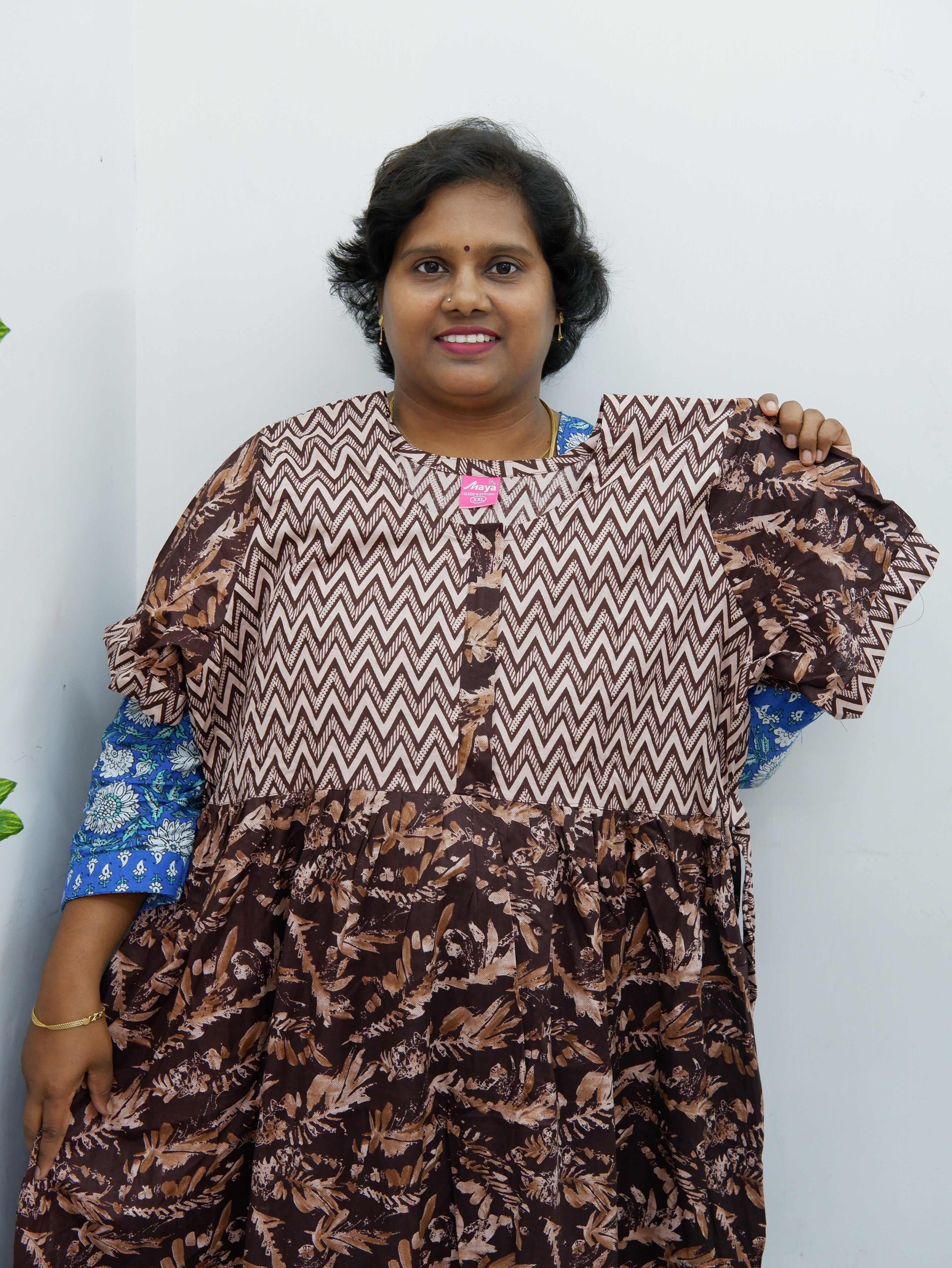 Frock Style Cotton Nighty – Soft & Flowing Fit