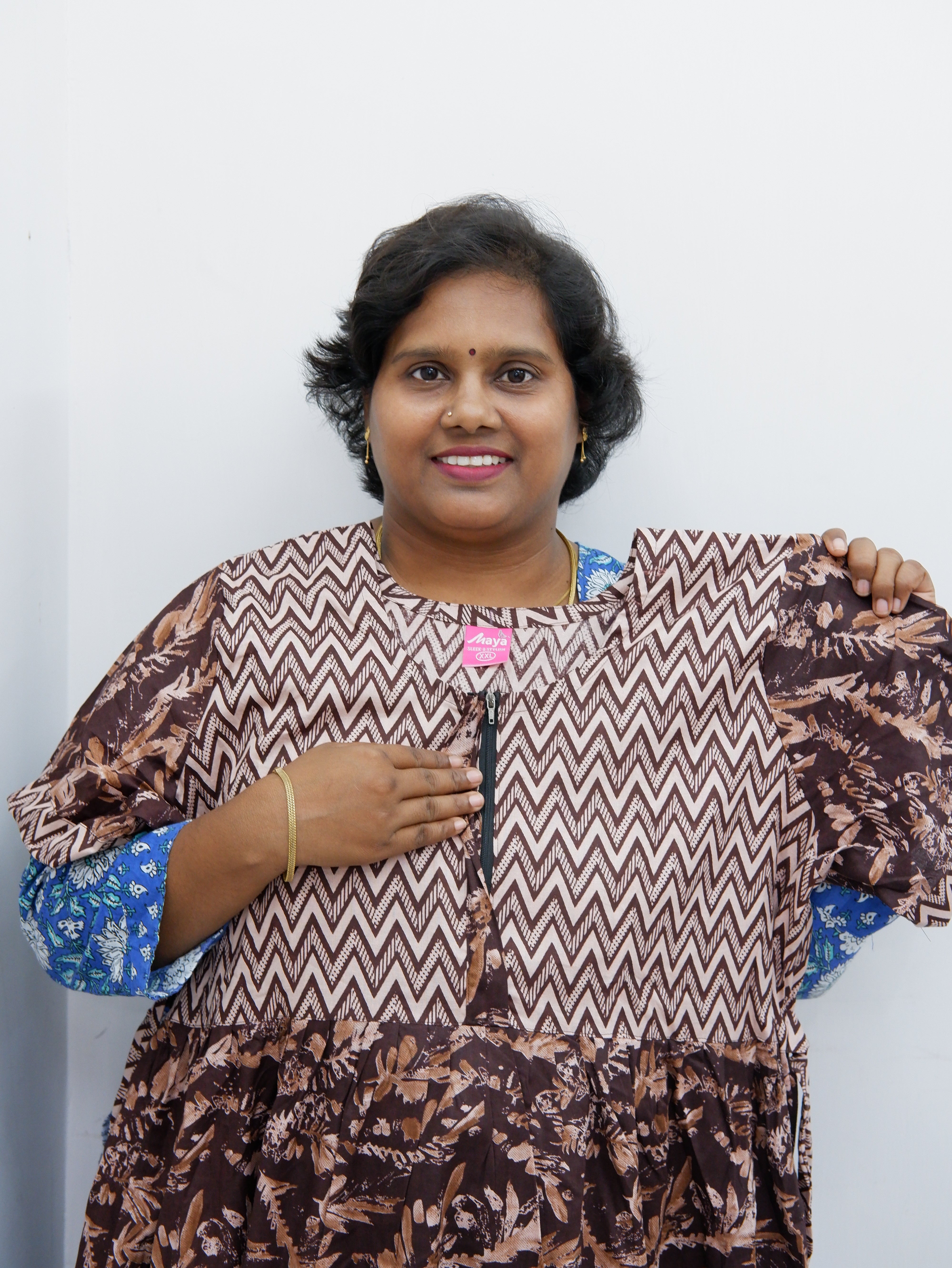 Frock Style Cotton Nighty – Soft & Flowing Fit