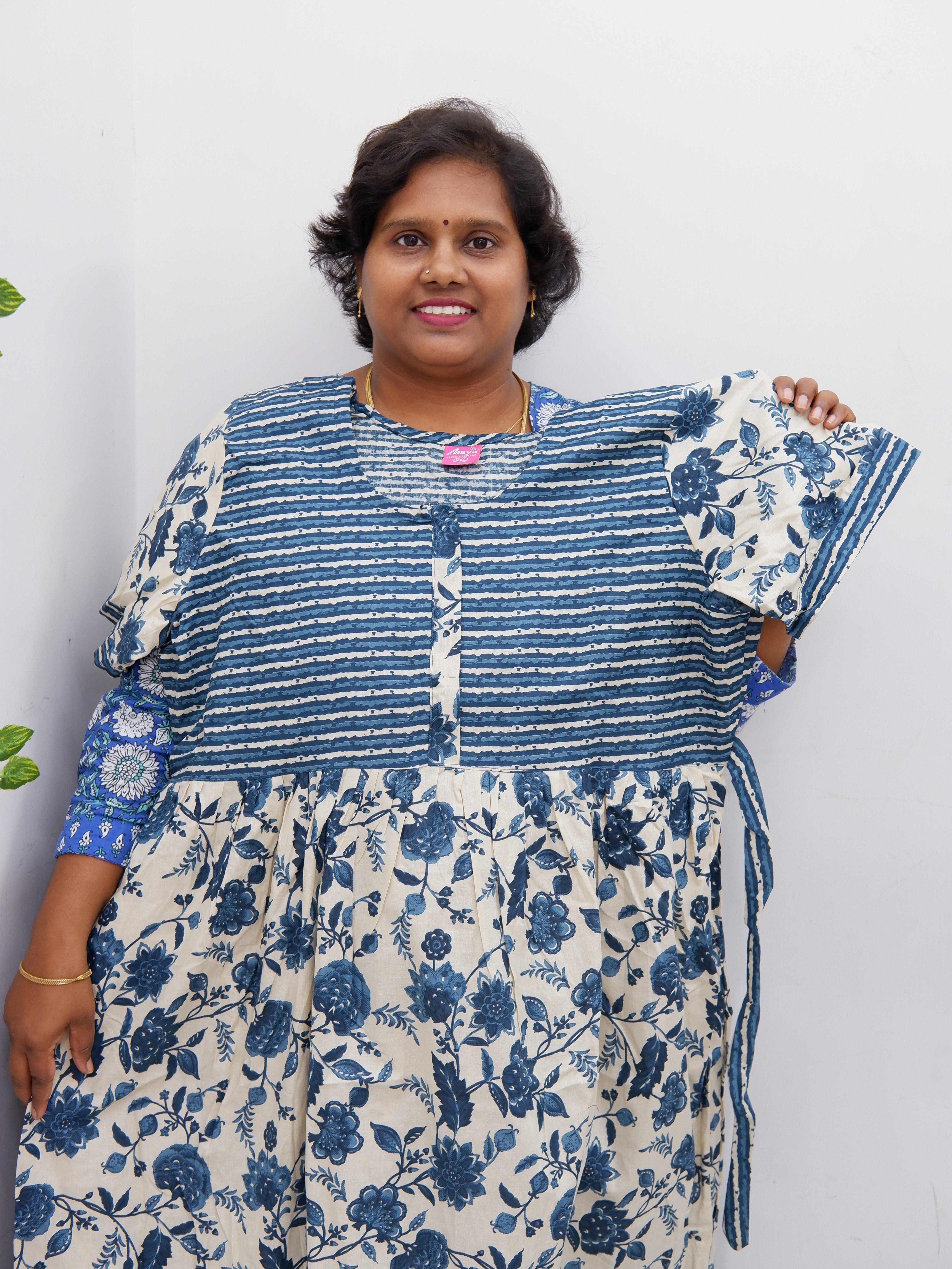 Frock Style Cotton Nighty – Soft & Flowing Fit