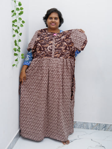 Frock Style Cotton Nighty – Soft & Flowing Fit