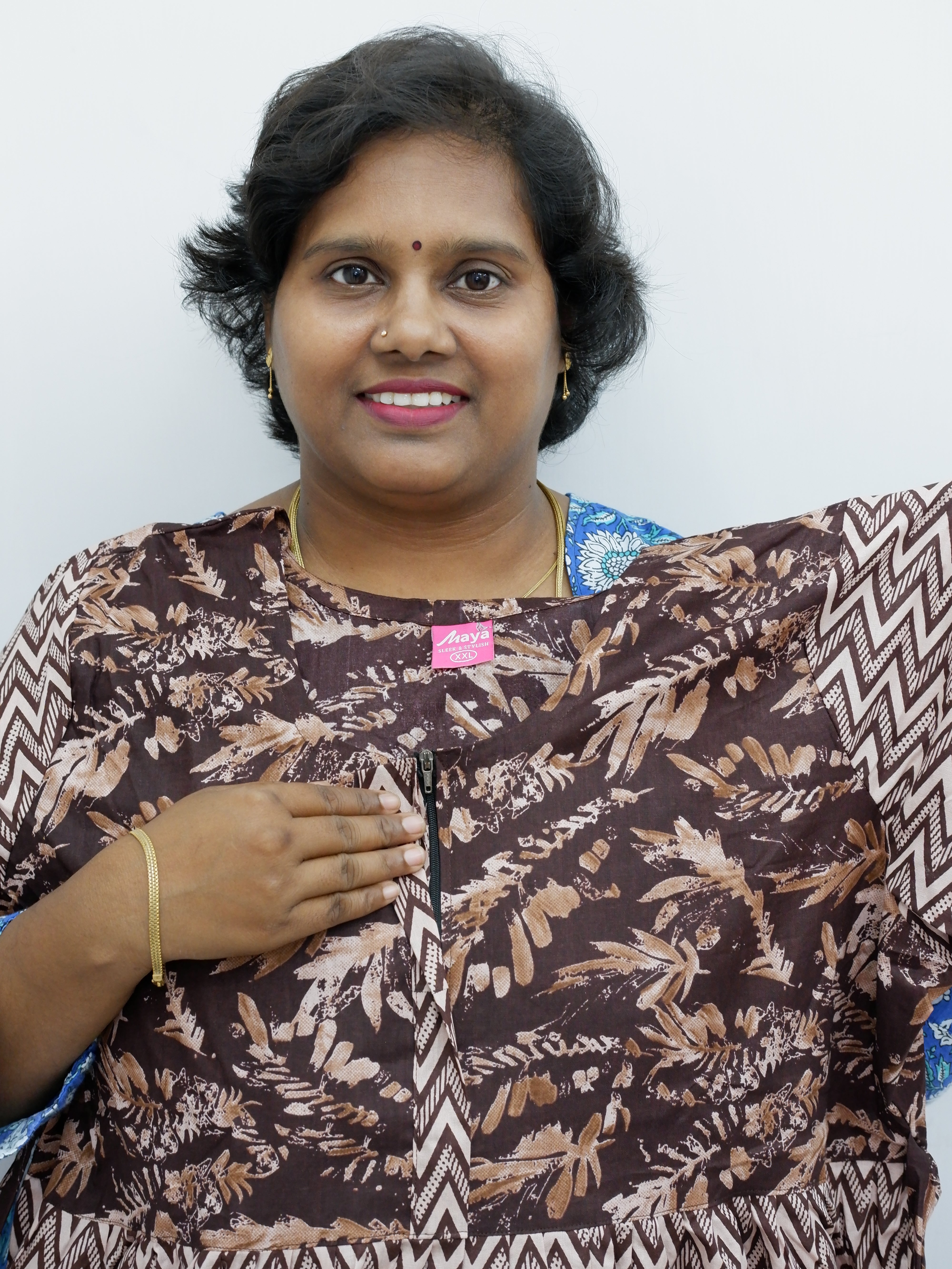 Frock Style Cotton Nighty – Soft & Flowing Fit