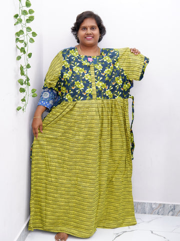 Frock Style Cotton Nighty – Soft & Flowing Fit