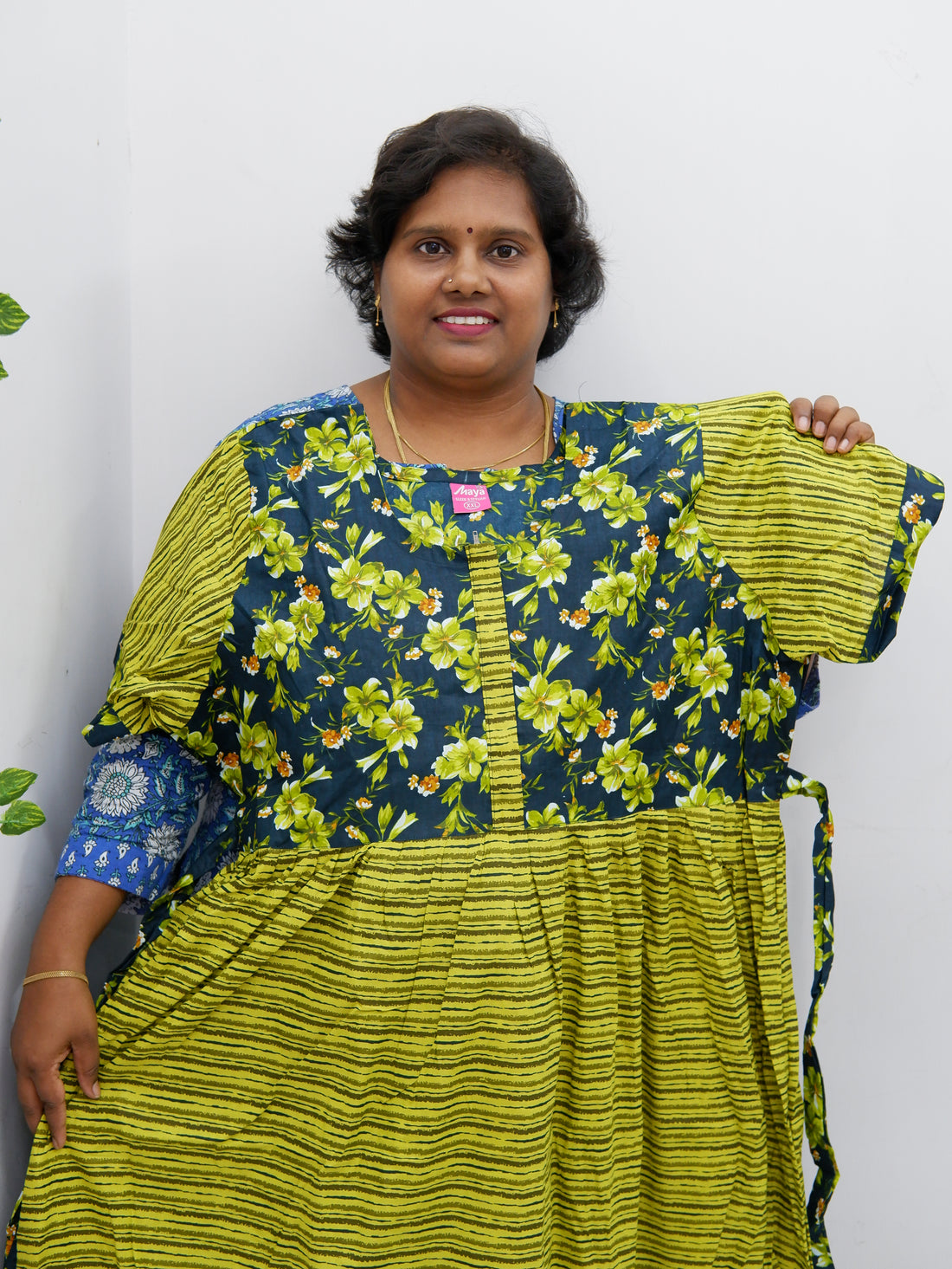 Frock Style Cotton Nighty – Soft & Flowing Fit