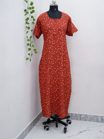 Comfort Fit Alpine Nighty – Soft Cotton Blend Nightwear for Women