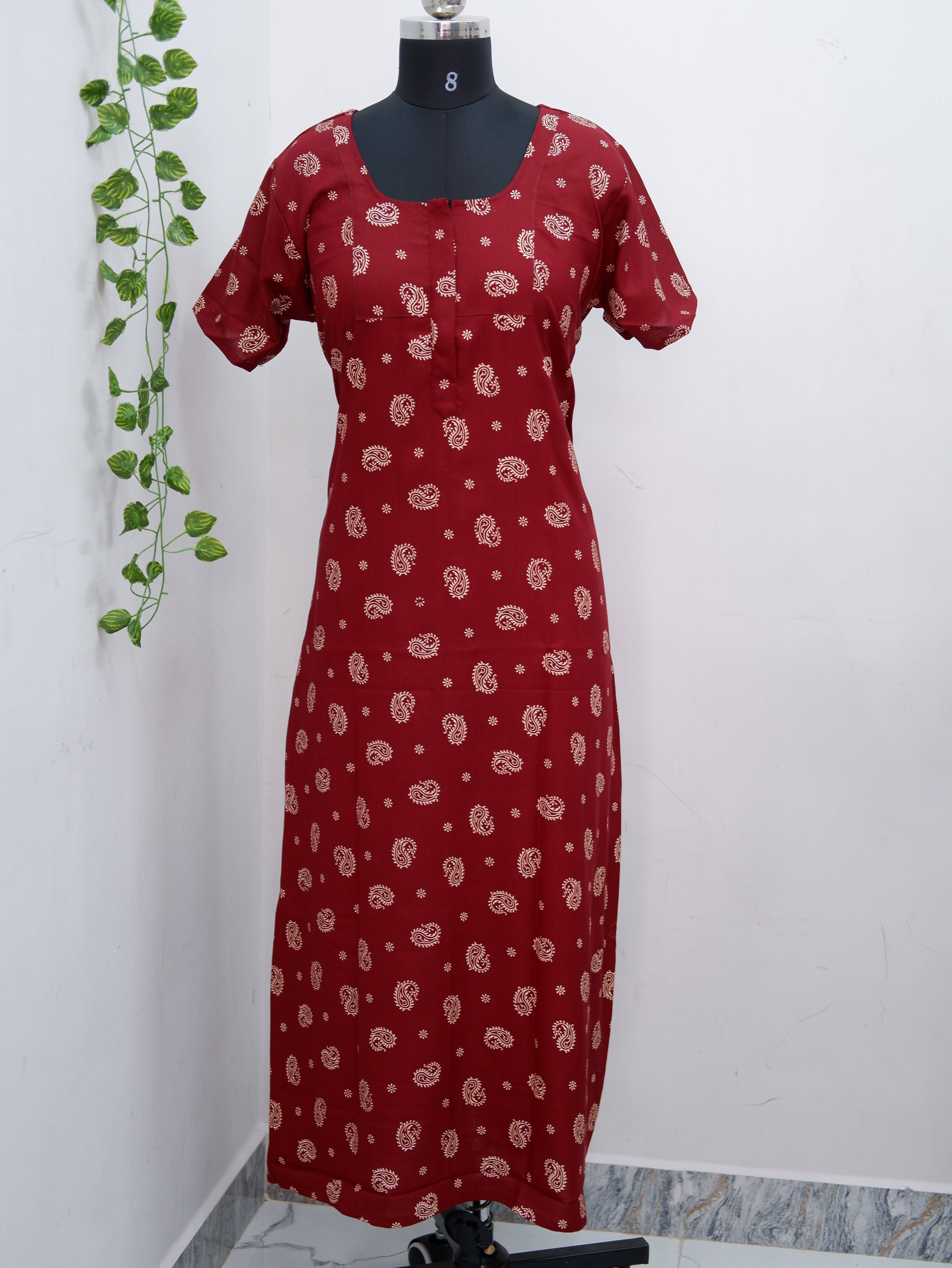 Comfort Fit Alpine Nighty – Soft Cotton Blend Nightwear for Women