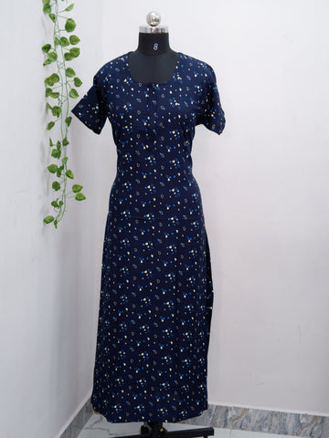 Comfort Fit Alpine Nighty – Soft Cotton Blend Nightwear for Women