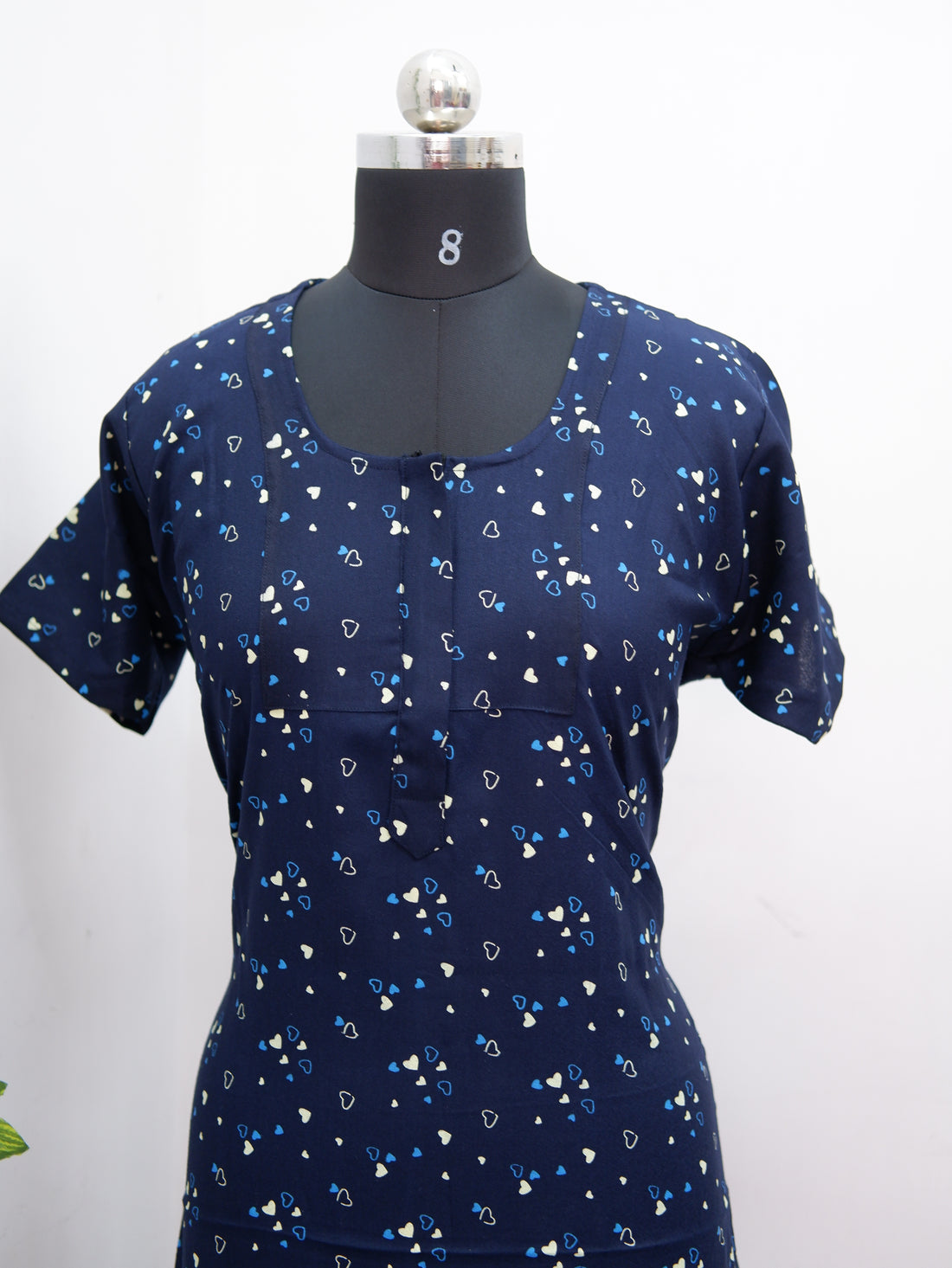 Comfort Fit Alpine Nighty – Soft Cotton Blend Nightwear for Women