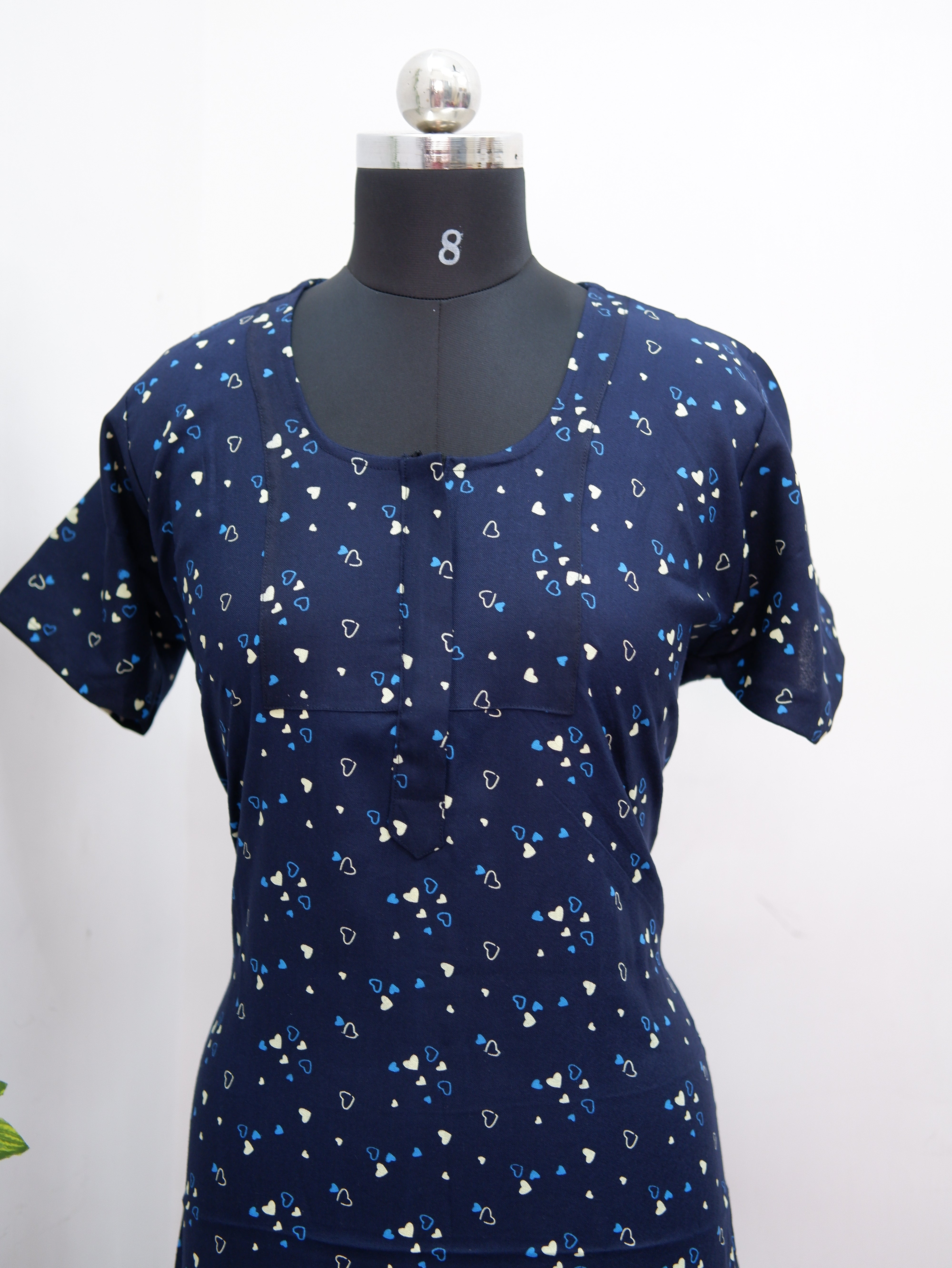 Comfort Fit Alpine Nighty – Soft Cotton Blend Nightwear for Women