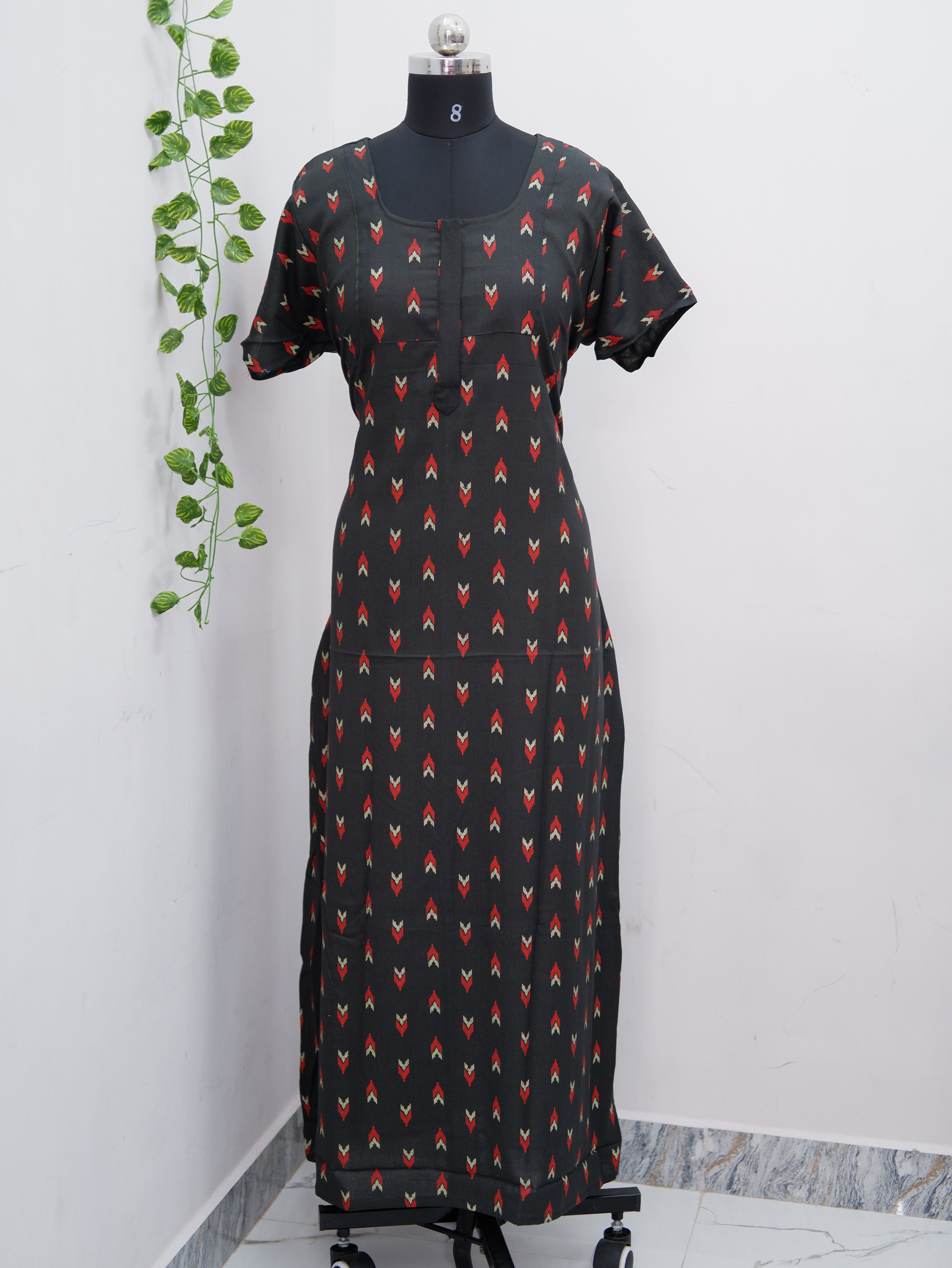 Comfort Fit Alpine Nighty – Soft Cotton Blend Nightwear for Women