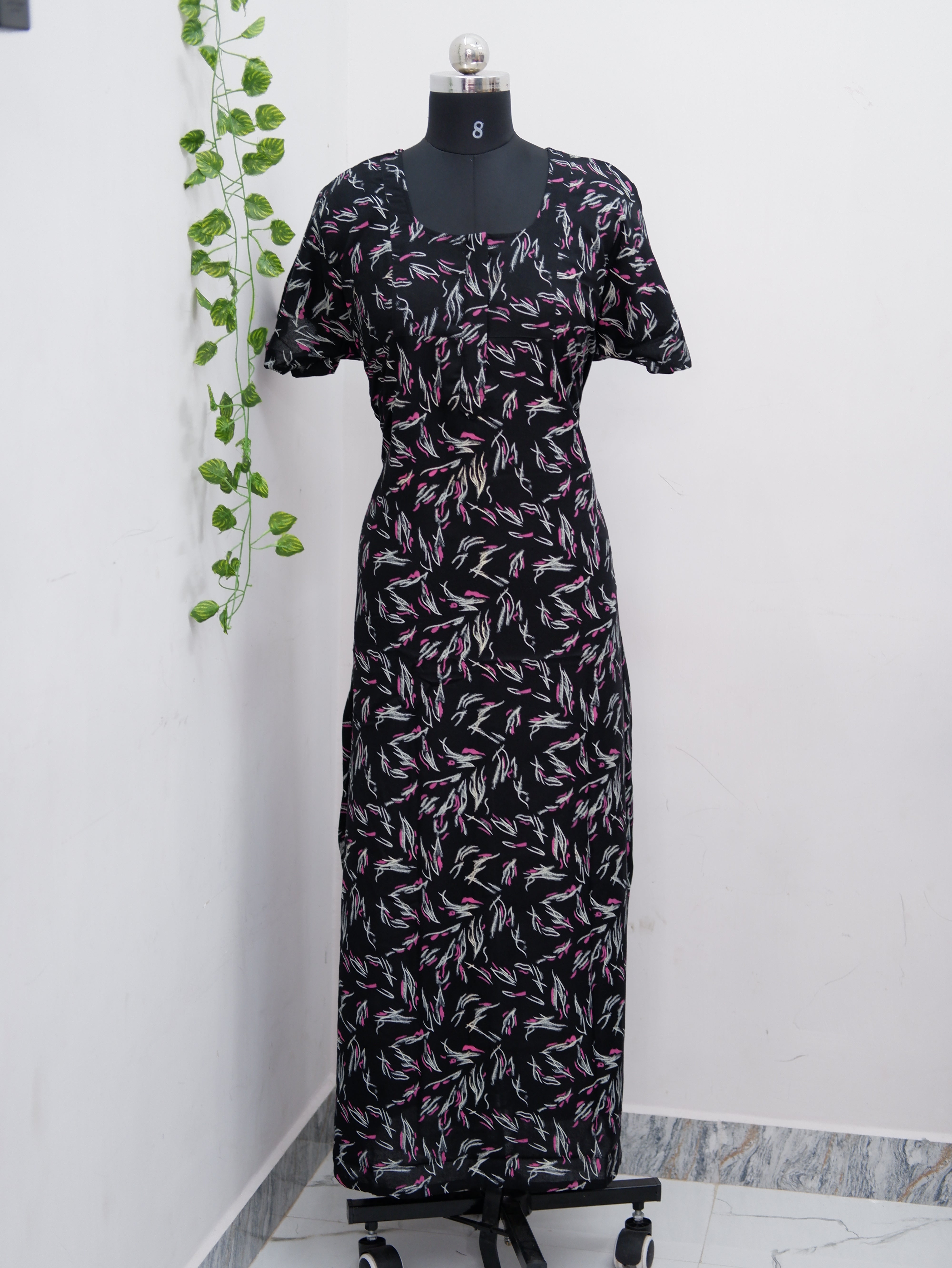 Comfort Fit Alpine Nighty – Soft Cotton Blend Nightwear for Women