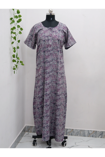 Comfort Fit Alpine Nighty – Soft Cotton Blend Nightwear for Women