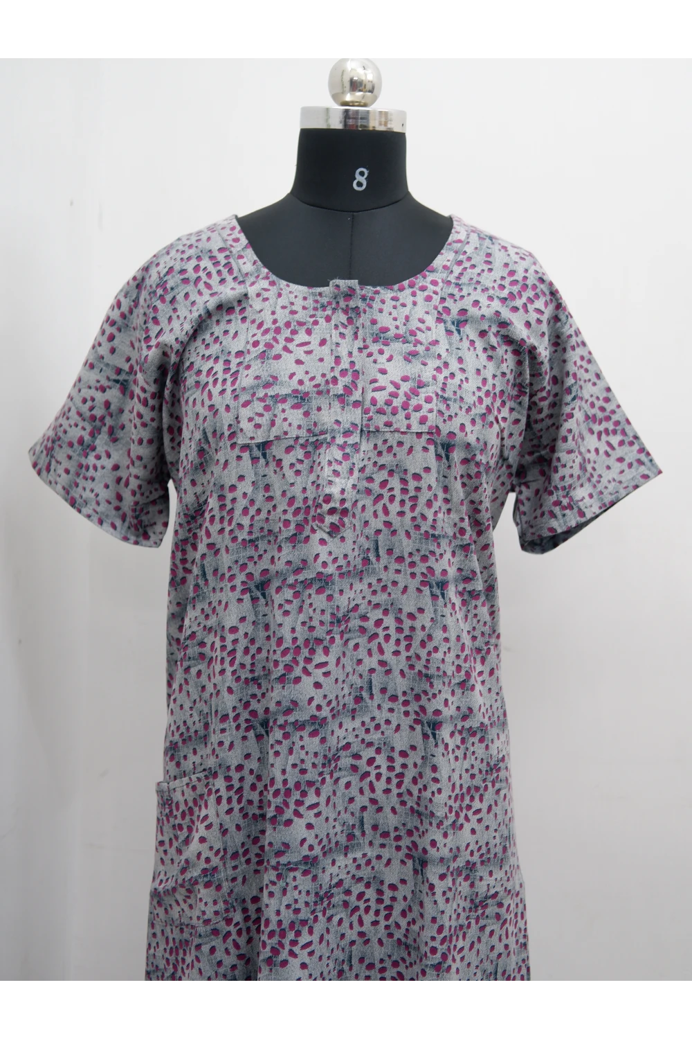 Comfort Fit Alpine Nighty – Soft Cotton Blend Nightwear for Women