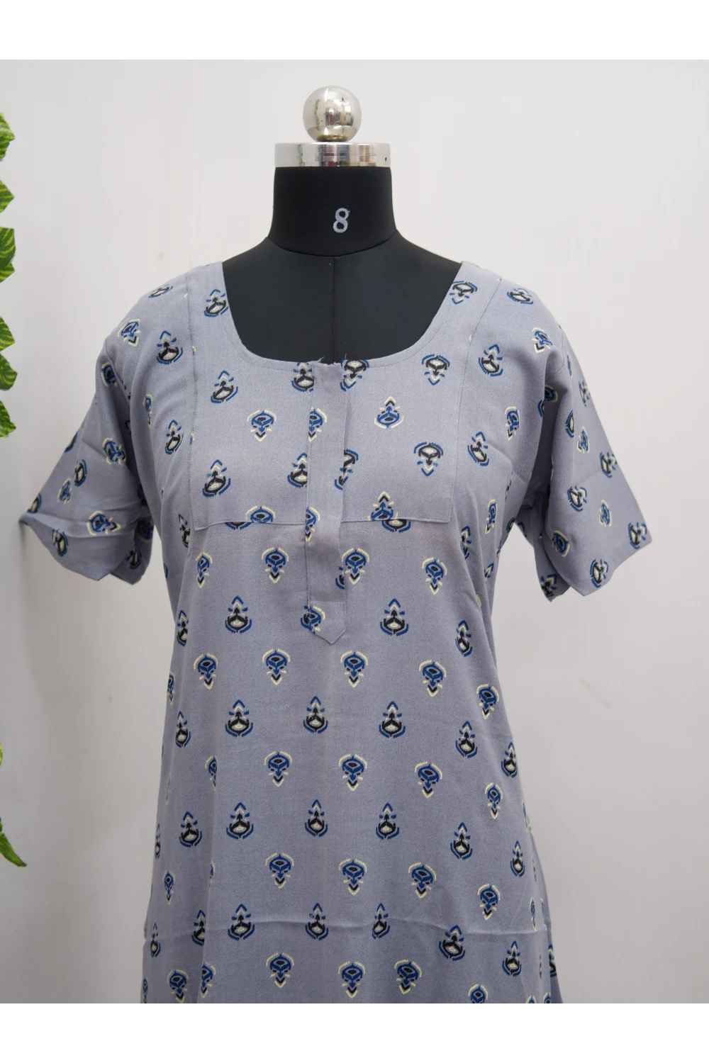 Comfort Fit Alpine Nighty – Soft Cotton Blend Nightwear for Women