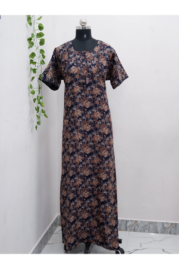 Comfort Fit Alpine Nighty – Soft Cotton Blend Nightwear for Women