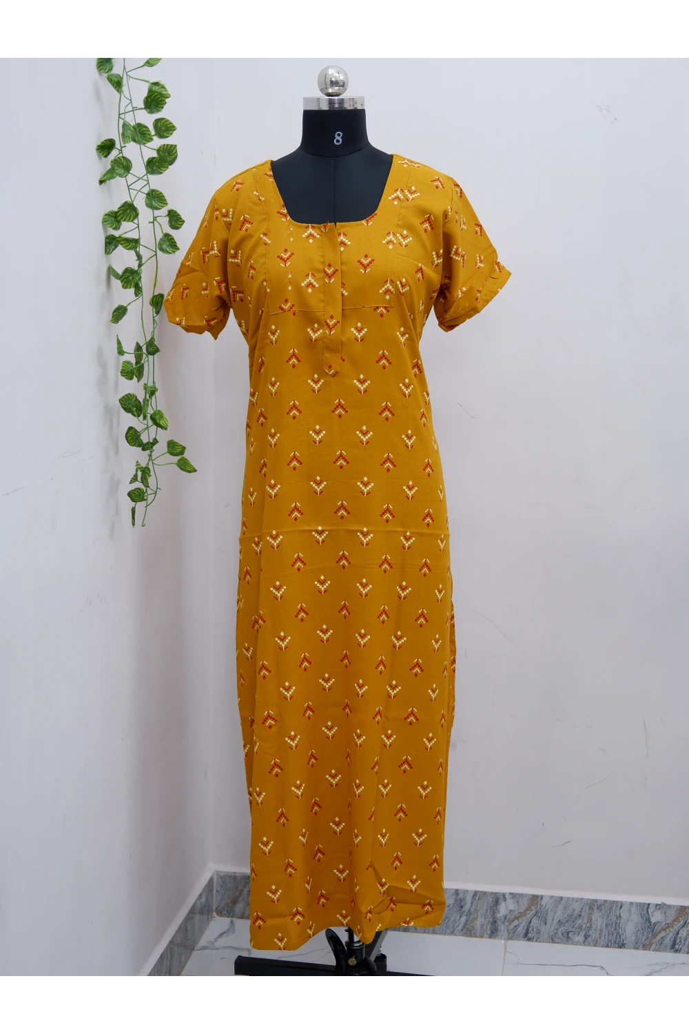 Comfort Fit Alpine Nighty – Soft Cotton Blend Nightwear for Women