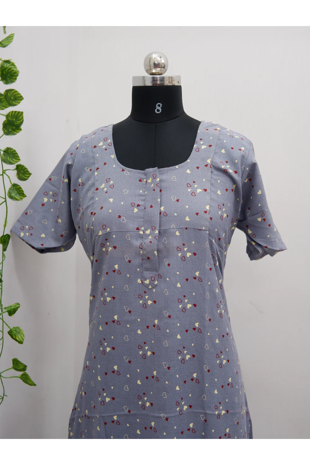 Comfort Fit Alpine Nighty – Soft Cotton Blend Nightwear for Women