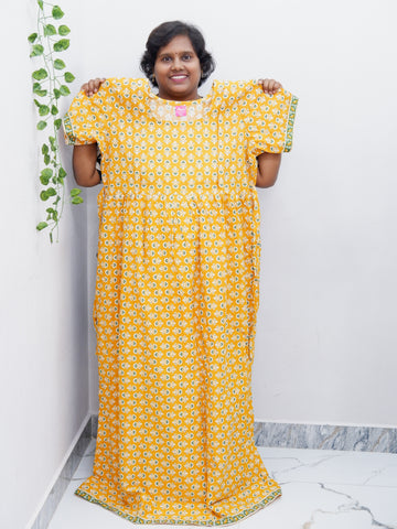 Comfort Fit Maternity Nighty – Side Zip Design