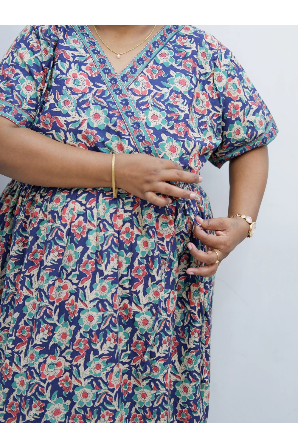 Zipless Pure Cotton Nighty for Women – Soft & Comfortable Wear