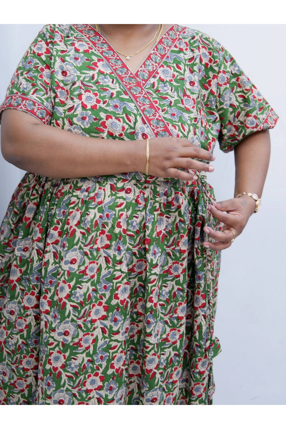 Zipless Pure Cotton Nighty for Women – Soft & Comfortable Wear