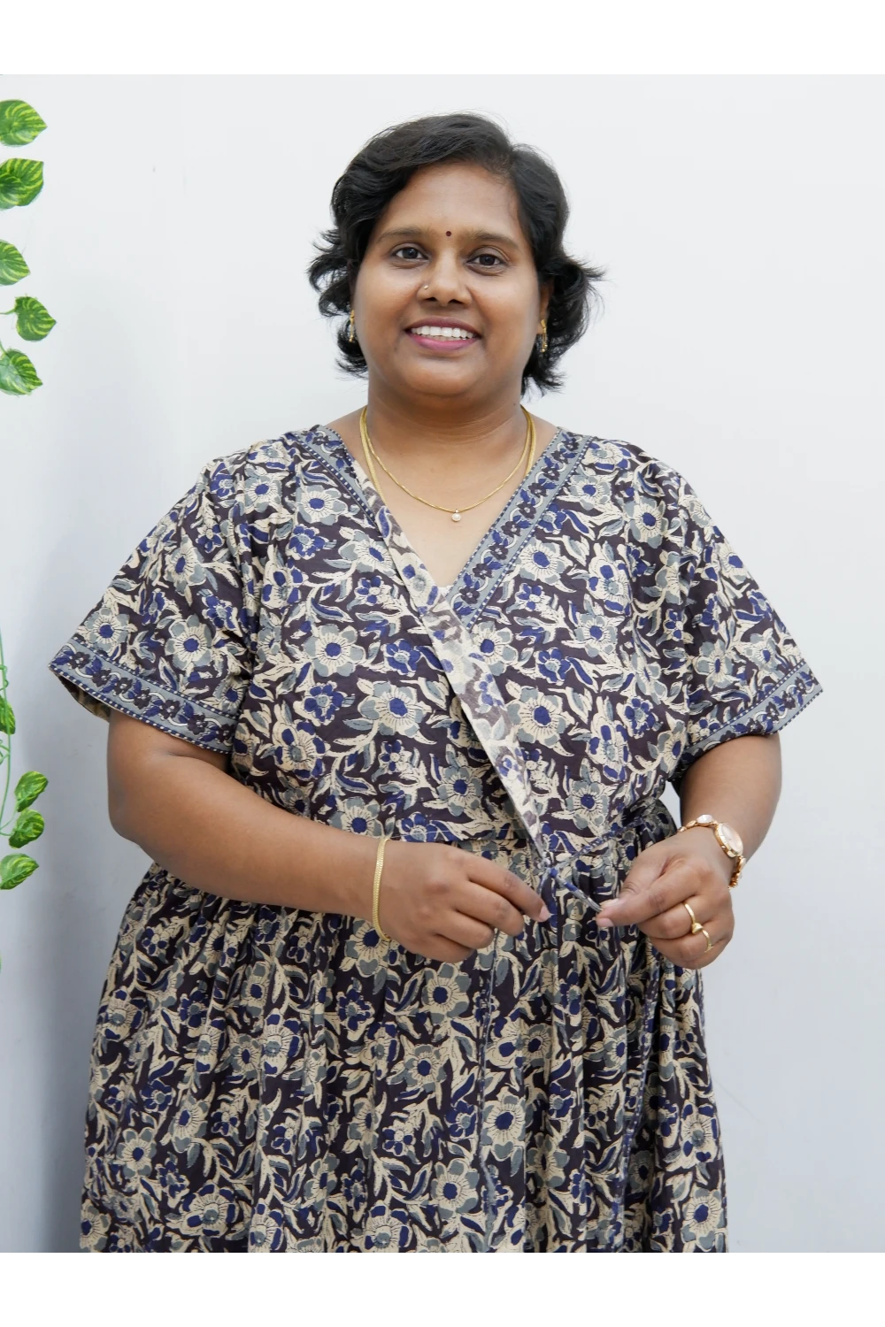 Zipless Pure Cotton Nighty for Women – Soft & Comfortable Wear