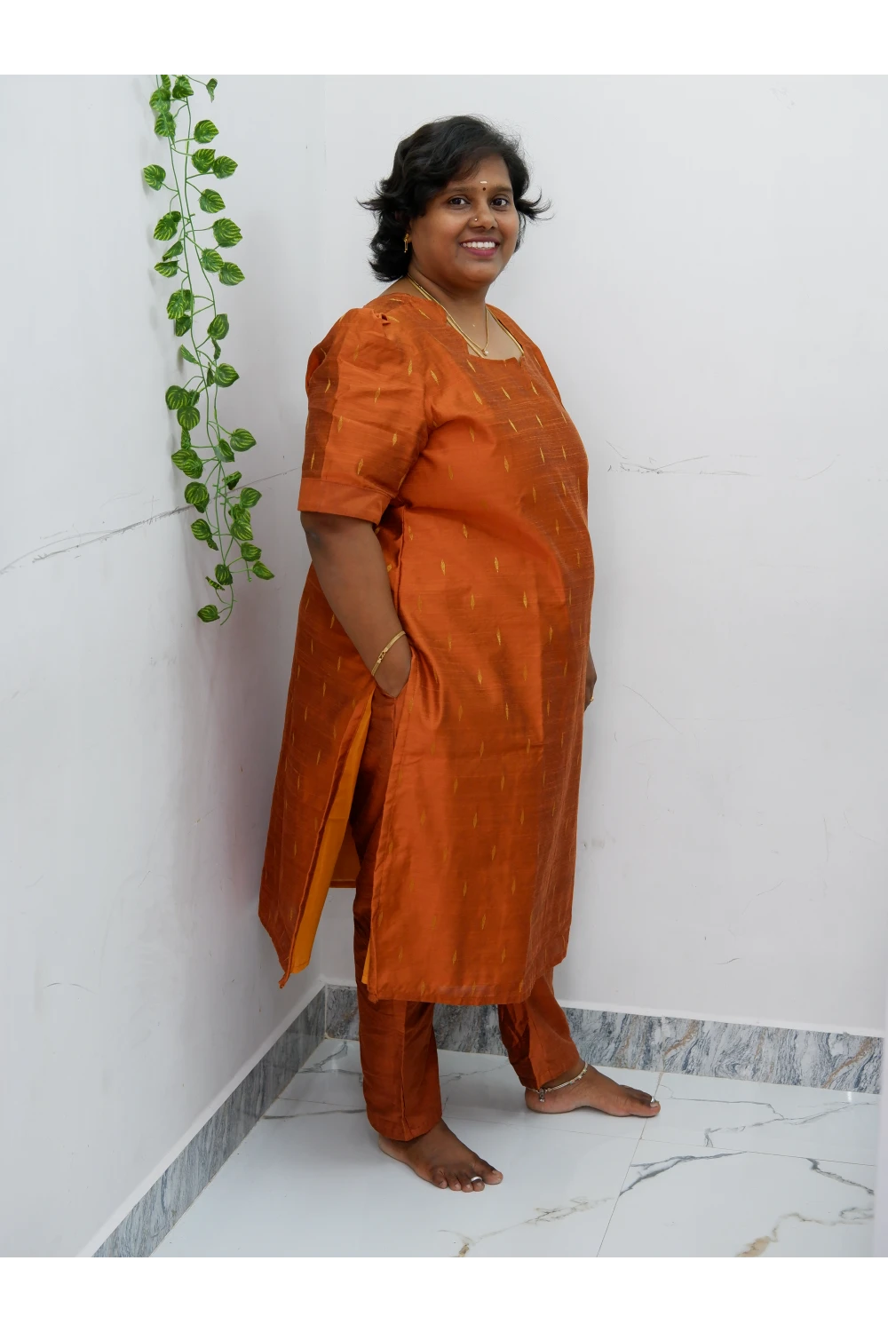 Luxe Salwar Suit with Shawl – Casual & Festive Wear