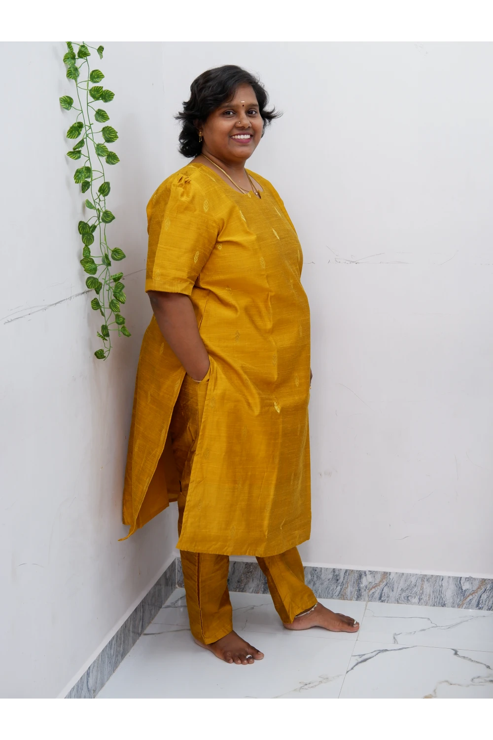 Luxe Salwar Suit with Shawl – Casual & Festive Wear