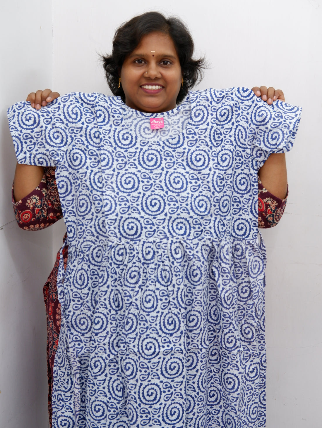 Comfort Fit Maternity Nighty – Side Zip Design