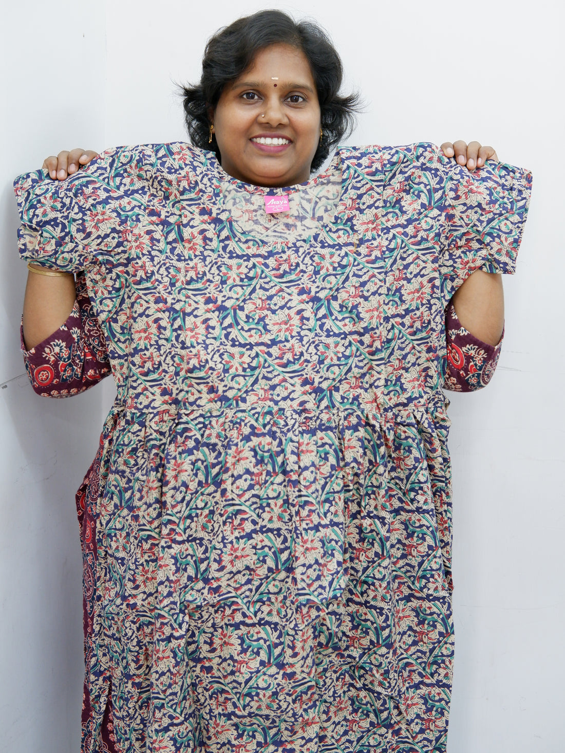 Comfort Fit Maternity Nighty – Side Zip Design