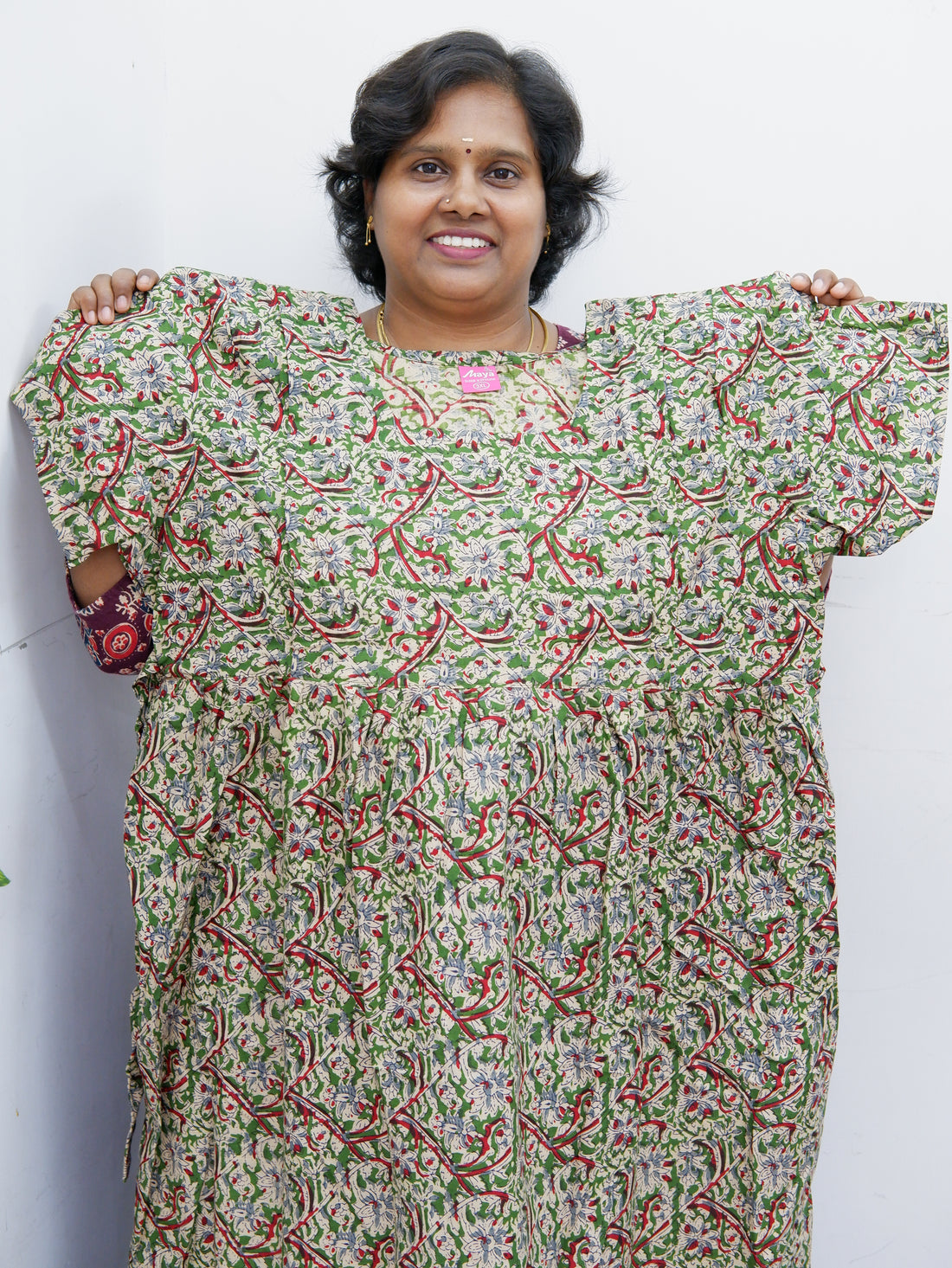 Comfort Fit Maternity Nighty – Side Zip Design