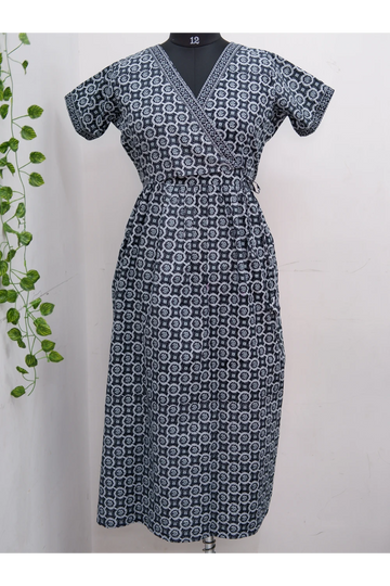 Zipless Pure Cotton Nighty for Women – Soft & Comfortable Wear