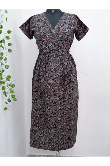 Zipless Pure Cotton Nighty for Women – Soft & Comfortable Wear