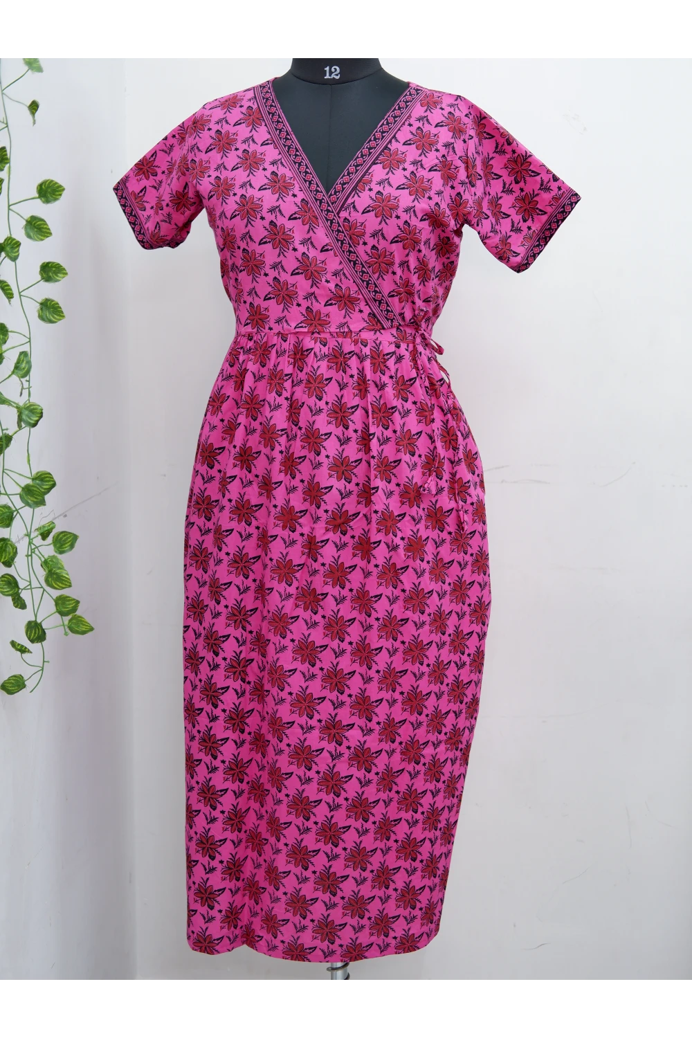 Zipless Pure Cotton Nighty for Women – Soft & Comfortable Wear