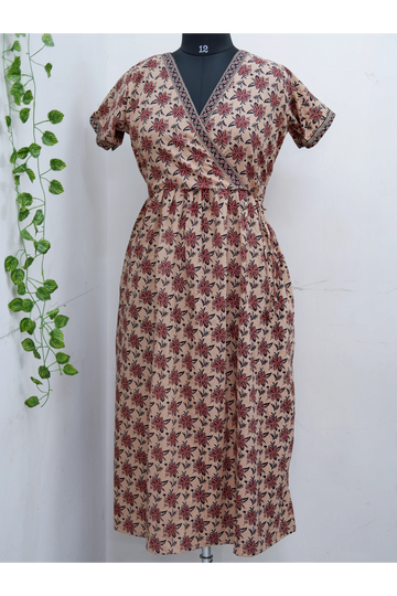 Zipless Pure Cotton Nighty for Women – Soft & Comfortable Wear