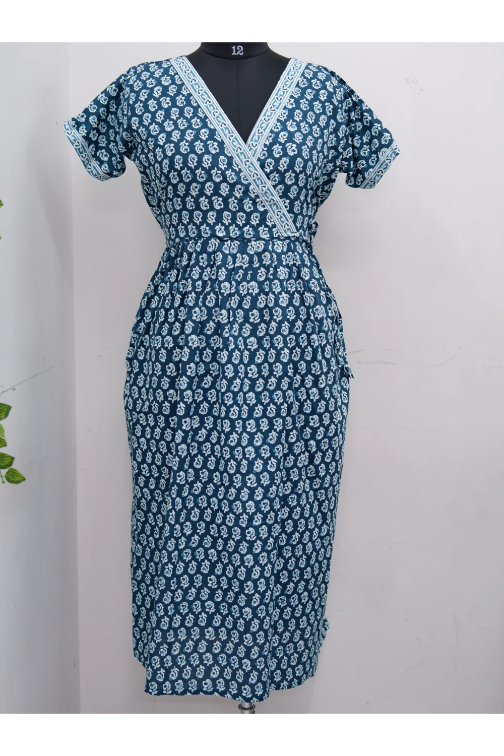 Zipless Pure Cotton Nighty for Women – Soft & Comfortable Wear