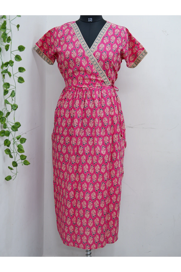 Zipless Pure Cotton Nighty for Women – Soft & Comfortable Wear