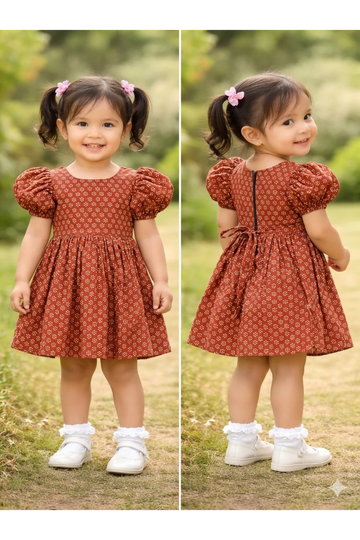 Premium Kids Cotton Frocks – Everyday Comfort