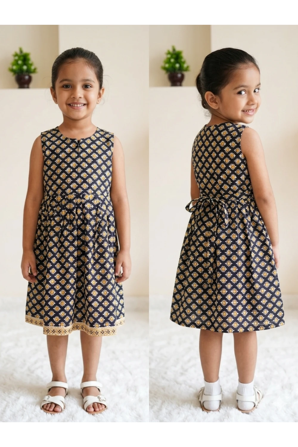 Premium Kids Cotton Frocks – Everyday Comfort