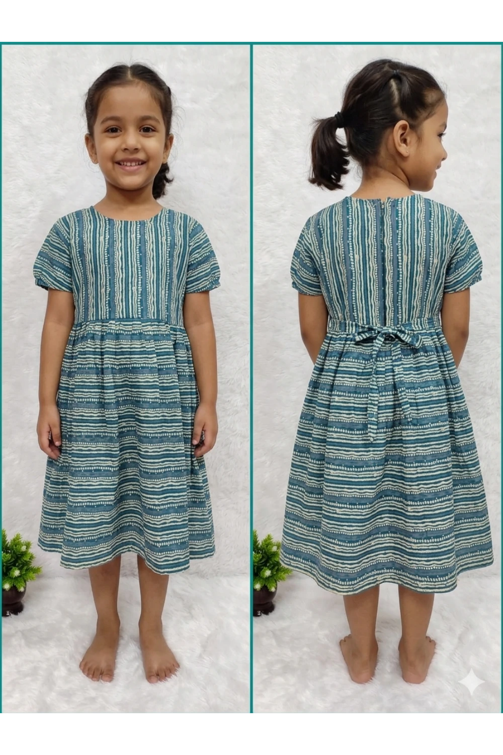 Premium Kids Cotton Frocks – Everyday Comfort